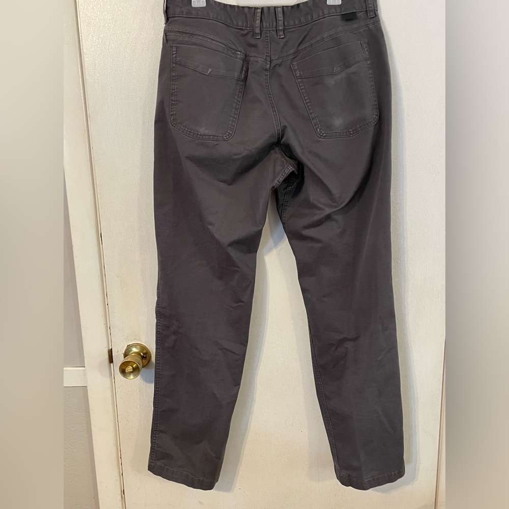 The North Face Pants Mens 36 Dark Gray Relaxed Straight Chinos Workwear Outdoors - Picture 3 of 10